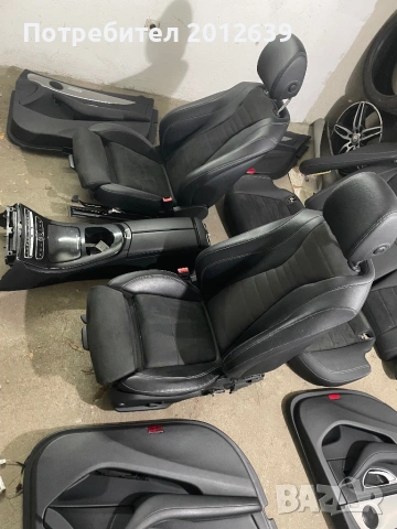 W 213 кожен салон, с алкантара., снимка 3 - Автомобили и джипове - 54924130