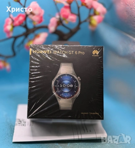 НОВ!!! Смарт часовник Huawei Watch GT 6 Pro, 46MM, Titanium  , снимка 2 - Смарт часовници - 54938043