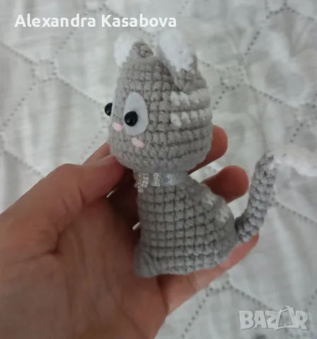 Плетени ключодържатели зайче, куче, котка, риба, снимка 9 - Декорация за дома - 55436168