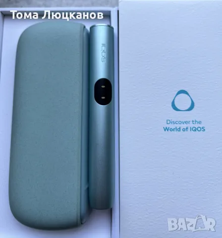 IQOS ILUMA i - Breeze Blue, снимка 2 - Друга електроника - 55333505