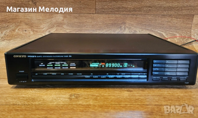 Тунер Onkyo T-407 Integra – Изключителна чувствителност, Made in Japan, снимка 2 - Декове - 54816718