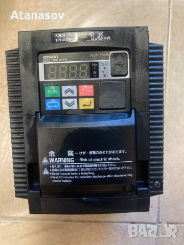 Честотен регулатор (инвертор)OMRON MX2- HITACHI 1,5КW 220V