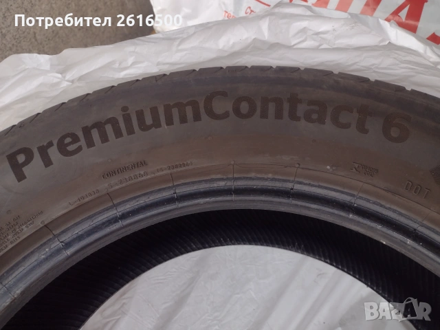 Continental premium contact 6 235/60/18, снимка 3 - Гуми и джанти - 55055671