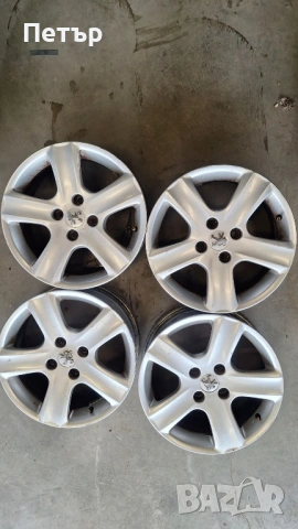 ОРИГИНАЛНИ АЛУМИНИЕВИ ДЖАНТИ ЗА ПЕЖО 4Х108Х65-16цола