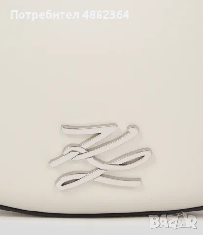 Чанта Karl Lagerfeld K/Autograph Moon Shoulder Bag, снимка 2 - Чанти - 55381534