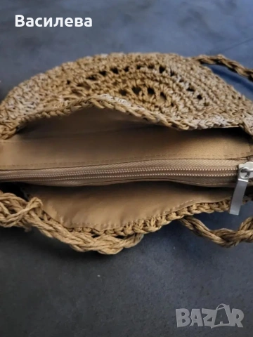 Чанта плетена. , снимка 2 - Чанти - 54196319