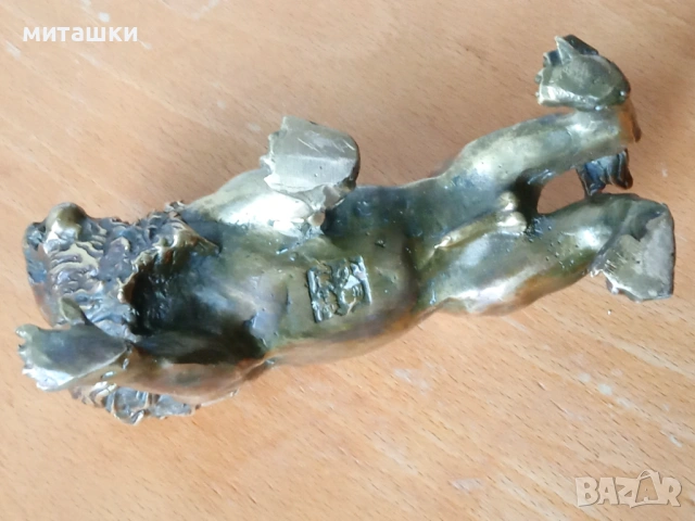 Бронзова пластика лъв, снимка 4 - Декорация за дома - 54137522