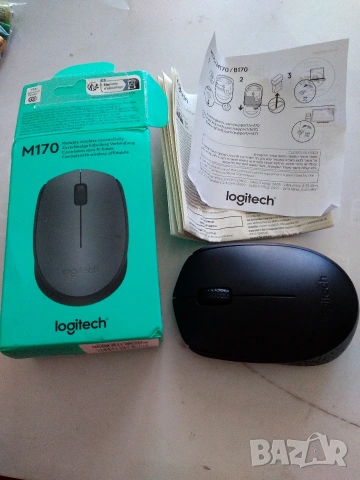 Безжична мишка Logitech M170, снимка 2 - Клавиатури и мишки - 54319299