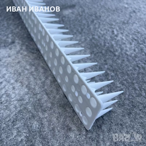 Външни шипове за отблъскване на птици, гълъби БЕЛИ, снимка 3 - Други - 55140174