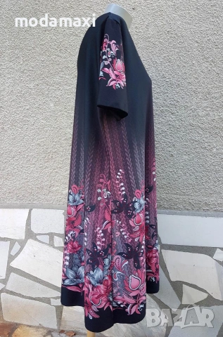 3XL+ Нова рокля с две лица , снимка 11 - Рокли - 54981378