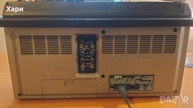 Радиокасетофон AIWA TPR-940, снимка 7 - Радиокасетофони, транзистори - 54663645