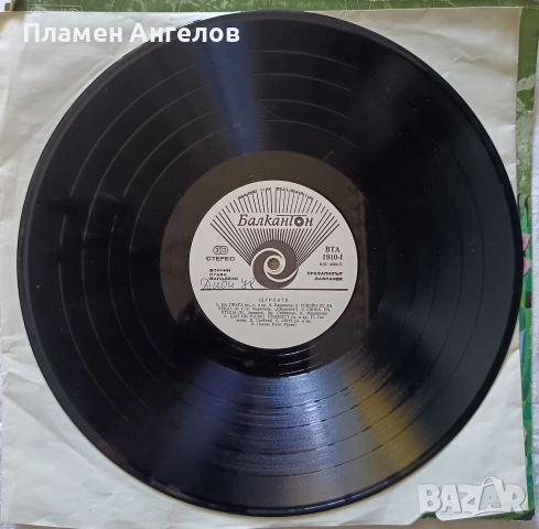 Грамофонна плоча Щурците 1976г. Балкантон, снимка 5 - Грамофонни плочи - 53716322