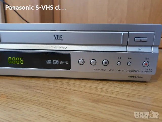 SONY SLV-D930 GL DVD PLAYER VCR-RECORDER, снимка 6 - Плейъри, домашно кино, прожектори - 55679108