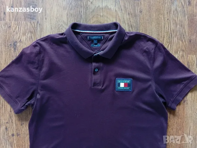 Tommy Hilfiger - мъжка тениска р-р L, снимка 3 - Тениски - 55678333