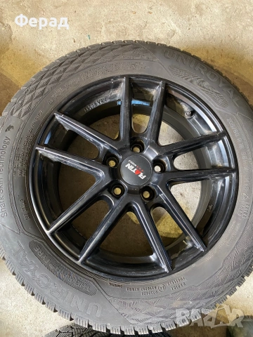 4бр 16ки джанти със зимни гуми 205/60/16 5х112 5x112, снимка 4 - Гуми и джанти - 55147641