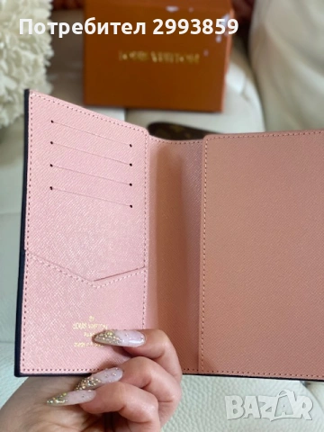 Cardholder passport Lv паспорт холдер документи, снимка 6 - Портфейли, портмонета - 54970811