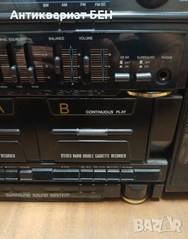 „МАСИВНА 90s SURROUND SOUND SYSTEM – MASTER SRR 9149“ 🔥, снимка 12 - Антикварни и старинни предмети - 54480703