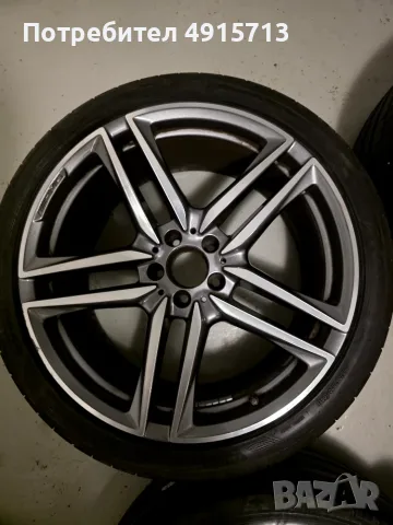 Оригинални Mercedes AMG джанти с гуми, снимка 5 - Гуми и джанти - 55624202