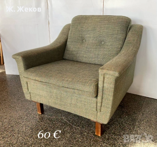 Ретро фотьойл, снимка 2 - Дивани и мека мебел - 55067297