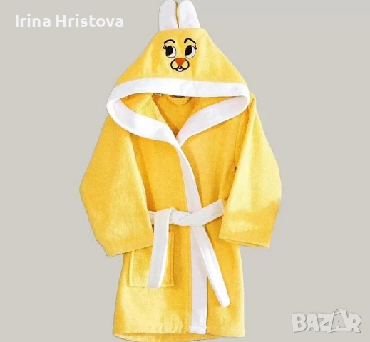 Детски памучен халат , снимка 5 - Хавлии и халати - 54988513