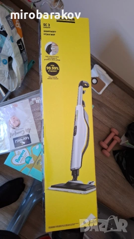 Парочистачка KARCHER SC3 в гаранция, снимка 4 - Парочистачки и Водоструйки - 54496930