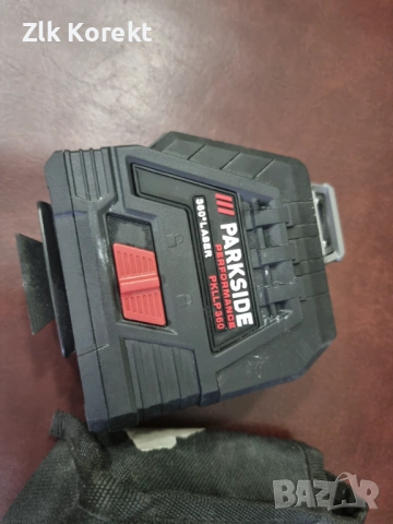 Лазер със зелени линии PARKSIDE PERFORMANCE, снимка 3 - Други инструменти - 54269313
