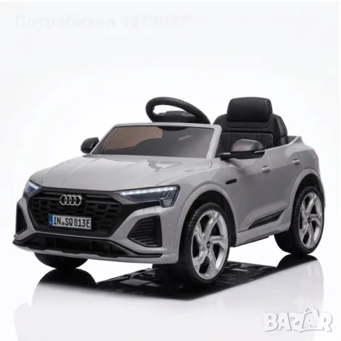 Детска акумулаторна кола Audi RS Q8 12V - Дистанционно управление, музика, LED светлини и амортисьор, снимка 3 - Коли, камиони, мотори, писти - 55392518