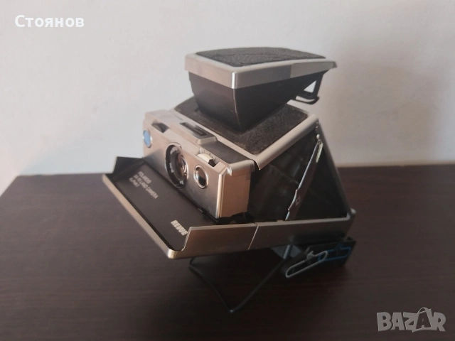 POLAROID SX-70 ALPHA 1 REVUE ХРОМИРАНА СГЪВАЕМА КАМЕРА ЗА МОМЕНТАЛНО СНИМАНЕ. , снимка 6 - Фотоапарати - 54655885