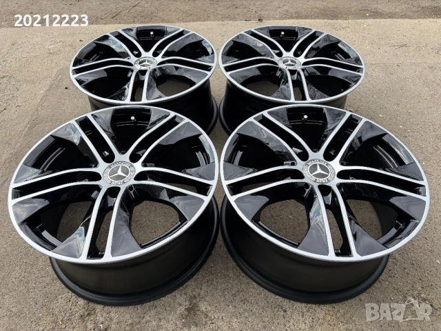 4 броя алуминиеви джанти за Mercedes E-Class 17, снимка 5 - Гуми и джанти - 53972070