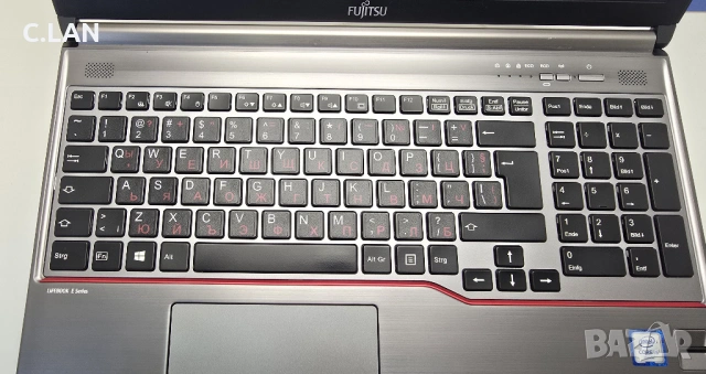 Fujitsu Lifebook E756 i5 6300U/8GB/250SSD/FHD, снимка 8 - Лаптопи за работа - 54921619