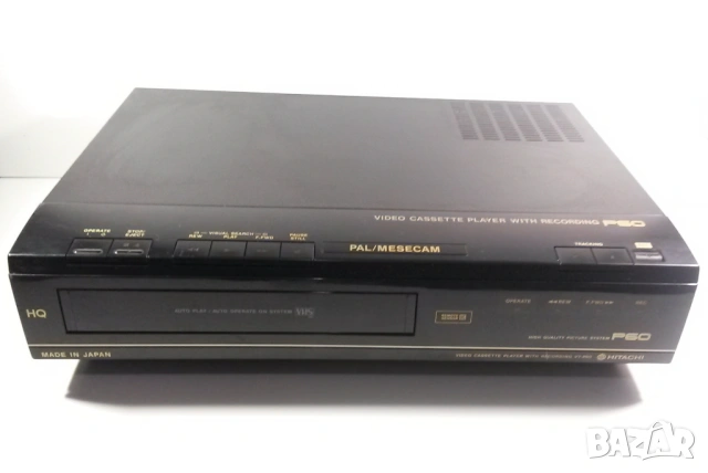 Плейър/рикордър за VHS касетки Hitachi P60, снимка 5 - Плейъри, домашно кино, прожектори - 54083544