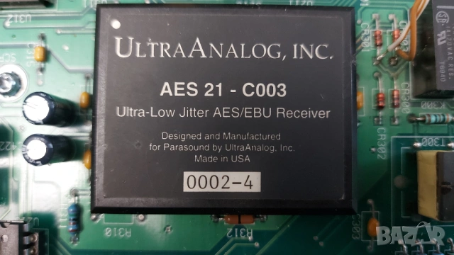 PARASOUND DAC-2000 със R2R UltraAnalog D20400A, снимка 3 - Други - 54818863