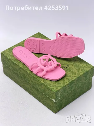 Gucci дамски чехли, снимка 3 - Чехли - 55365387
