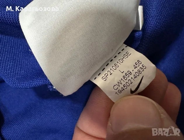 Оригинално горнище Nike FC Barcelona, Размер L, снимка 5 - Футбол - 55383088