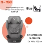 Детски стол за кола Nurse Spring isofix i-Size 4-12г Столче за кола, снимка 2