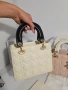 Lady Dior Дамска Бяла Чанта Код Brand Luxury Fashion2, снимка 7