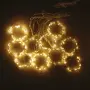 Коледни лампички с 300Led лампи 3 метра на 3 метра ,коледна завеса с дистанционно. С кукички за зака, снимка 6