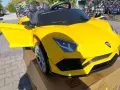 LAMBO Акумулаторна кола CHIARA жълт, снимка 10