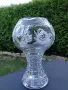 Масивна кристална ваза старо българско производство, снимка 1
