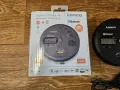 Дискемн Lenco CD-300BK – Модерен преносим CD/MP3 плейър с безжична Bluetooth връзка. Чисто нов. Пъле, снимка 4