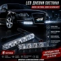 6 LED Дневни Светлини DRL – Универсални, Водоустойчиви, 12V (2 бр.), снимка 1