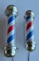 НАЙ ДОБРАТА ОФЕРТА Physa Въртящ се светещ бръснарски стълб , Barber pole, снимка 2