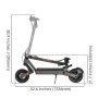 **НОВА** Електрическа тротинетка KuKirin G4 70км/ч 2000W, снимка 4