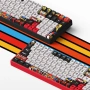 Нова IQUNIX F97 Graffiti Blaze Wireless Gaming Keyboard, RGB - Moonstone Turbo, снимка 2