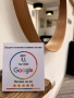 Продавам табелка за събиране на Google отзиви-18 евро, снимка 1