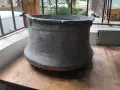Старо голямо медно котле менче бакър, снимка 2