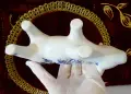 Порцеланова каничка Крава,ръчно рисувана. , снимка 6