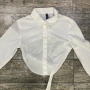 H&M фешън риза с отворен гръб р-р XS, снимка 4