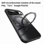 За Google Pixel 11 / Pixel 11 Pro Магнитен PC TPU Калъф Skin-Feel с 360° Въртяща Стойка и Скрийн Про, снимка 8