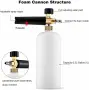 Пянообразуваща дюза Foam Cannon 1 л Quick Connect 1/4 - 5 дюзи в комплекта, снимка 5
